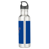 Indiase olifant Diwali mandala Waterfles (Achterkant)