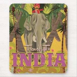 indiase olifant oud poster muismat
