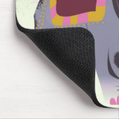 Indiase Olifant vintage reisposterprint. Muismat (Hoek)