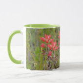 Indiase Paintbrush Wildflowers Meadow Art Mok Cup (Links)