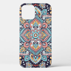 Indiase Paisley: Etnisch Mandalapatroon Case-Mate iPhone Case