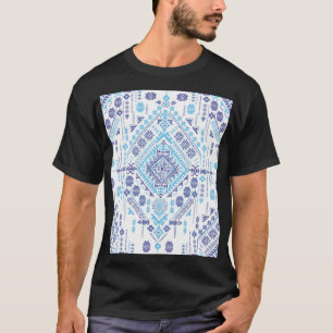 Indiase paisley tapijt, etnische mandala patroon. t-shirt