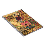 Indiase Patchwork: Hampi Market Cloth. Notitieboek (Rechterzijde)