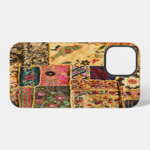 Indiase patchwork: Hampi-marktstof. iPhone Hoesje (Achterkant horizontaal)
