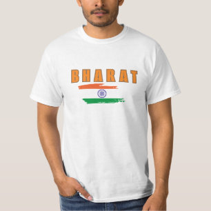Indiase Patriot T-Shirt, Indiase Vlag Shirt