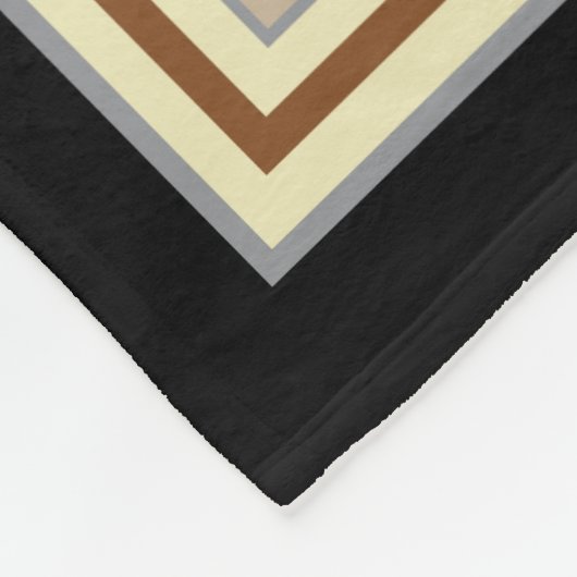 Indiase Patroon Fleece Deken (Hoek)