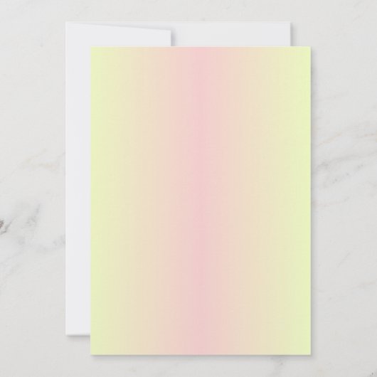 Indiase Pre bruiloft Sangeet ceremonie Kaart (Achterkant)