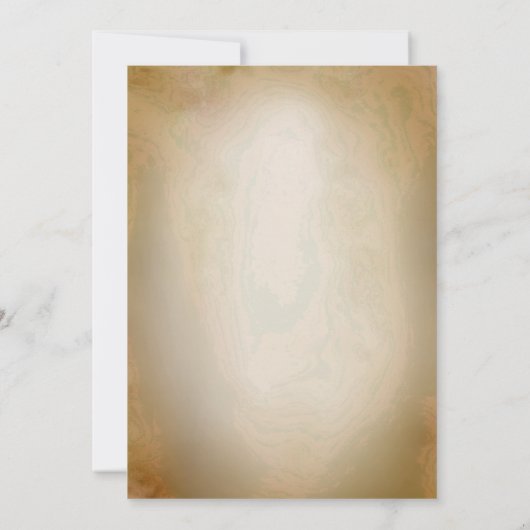 Indiase pre-bruiloft Sangeet Ceremony Pauw Bloemen Kaart (Achterkant)