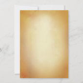 Indiase pre-bruiloft Sangeet Ceremony Pauw Bloemen Kaart (Achterkant)