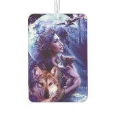 Indiase prinses en dieren luchtverfrisser (Achterkant)