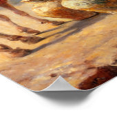 Indiase Rajasthan Village Art Poster (Hoek)