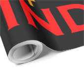 Indiase reisposter Indiase vintage kunst Cadeaupapier (Rol Hoek)