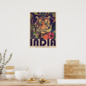 Indiase reisposter Poster (Keuken)