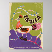 Indiase reisposter Poster (Voorkant)