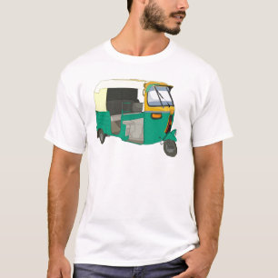 Indiase riksja t-shirt