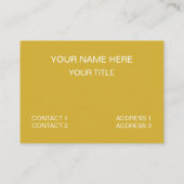 Indiase snack knapperige noedels snack voedsel visitekaartje (Achterkant)