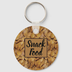 Indiase Snack Rijst Fritters Snack Food Sleutelhanger