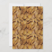 Indiase Snacks Rijst Krokante Snacks Bruiloft Kaart (Achterkant)