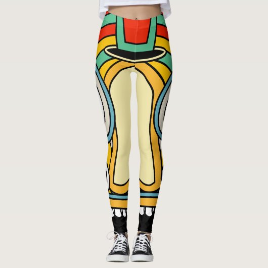 Indiase stam leggings (Voorkant)