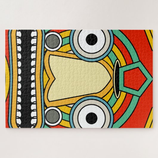 indiase stam legpuzzel (Horizontaal)