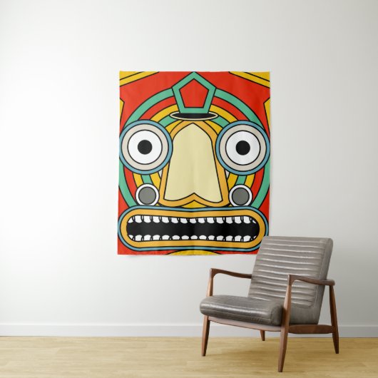 indiase stam wandkleed (In situ)