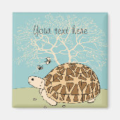  Indiase ster schildpad magneet (Voorkant)