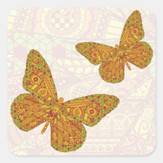 Indiase Sticker van Monarch