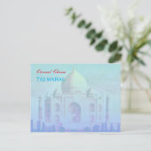 Indiase Taj Mahal postkaart (Staand voorkant)
