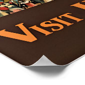 Indiase Tempelprint Indiase Kunst Reisposter Poster (Hoek)