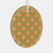 Indiase traditionele illustratiepatroon. glas ornament (Voorkant Rechts)