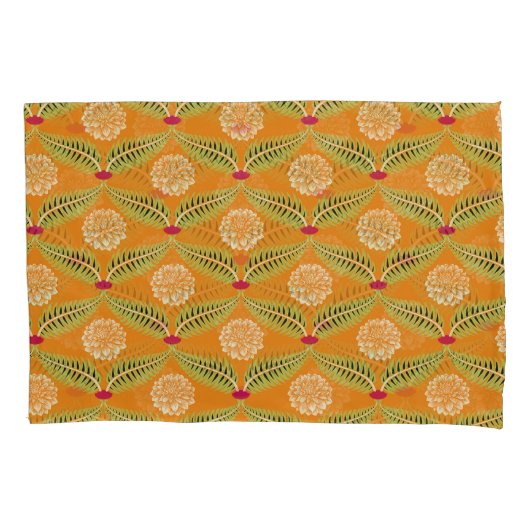 Indiase traditionele illustratiepatroon. kussensloop (Voorkant)