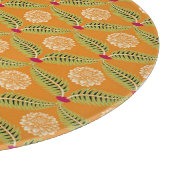 Indiase traditionele illustratiepatroon. snijplank (Hoek)