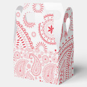Indiase Traditionele Kunst Patroon Party Favor Box Bedankdoosjes (Geopend)