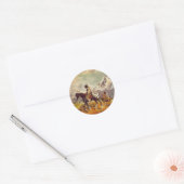 INDIASE TRAVOIS VAN SHARON SHARPE RONDE STICKER (Envelop)
