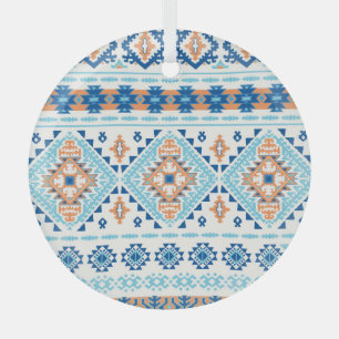 Indiase tribal tapijt Ornament Patroon