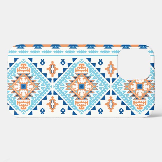 Indiase tribal tapijt Ornament Patroon Case-Mate iPhone Case (Achterkant (horizontaal))