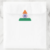 Indiase Tricolor Tiranga Sticker (Tas)