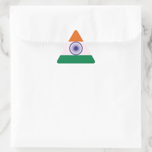 Indiase Tricolor Tiranga Sticker (Tas)