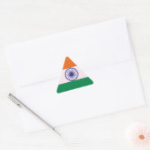 Indiase Tricolor Tiranga Sticker (Envelop)