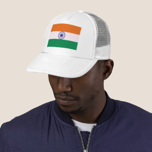 Indiase Tricolor Tiranga Trucker Pet