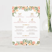 Indiase Trouwgids & Hindoe Trouwprogramma Programma (Achterkant)