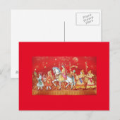 Indiase trouwkaart briefkaart (Voorkant / Achterkant)