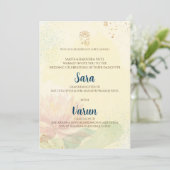 Indiase trouwkaart Digitale Hindoe trouwkaart Kaart (Staand voorkant)