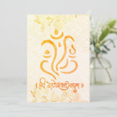Indiase trouwkaarten voor de VS Kaart (Staand voorkant)