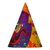 Indiase Turkse feestelijke patchwork Mandala Feesthoedjes (Links)