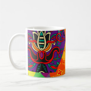 Indiase Turkse feestelijke patchwork Mandala Koffiemok