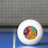 Indiase Turkse feestelijke patchwork Mandala Pingpongbal (Net)