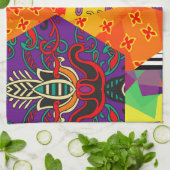 Indiase Turkse feestelijke patchwork Mandala Theedoek (Gevouwen)