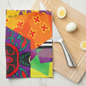 Indiase Turkse feestelijke patchwork Mandala Theedoek (Quarter Fold)