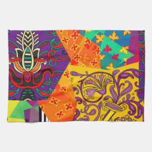 Indiase Turkse feestelijke patchwork Mandala Theedoek